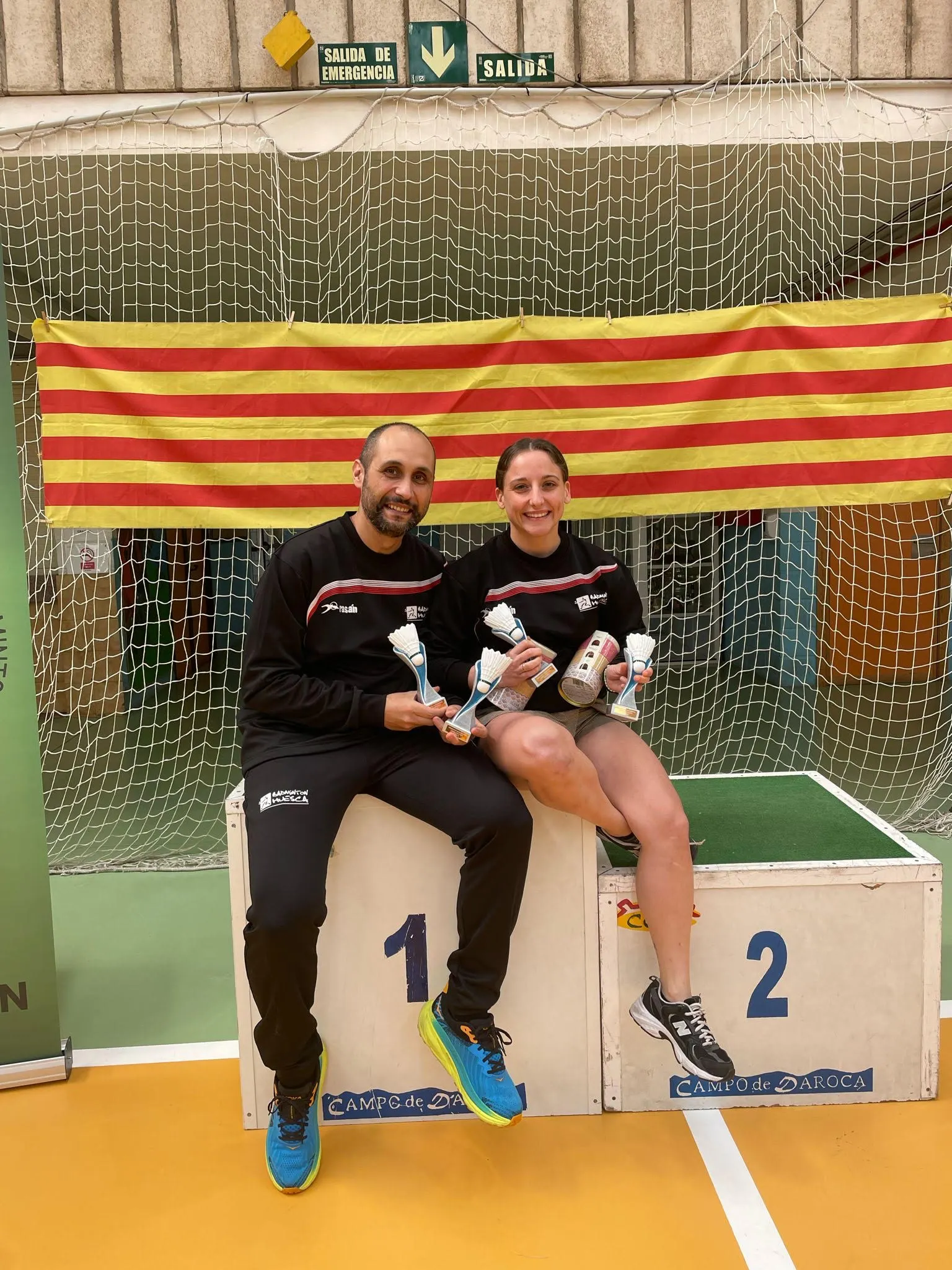 Javier Coronas y Cristina Roig dominan en el Campeonato de Aragón Absoluto